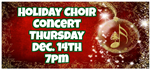 holiday choir concert